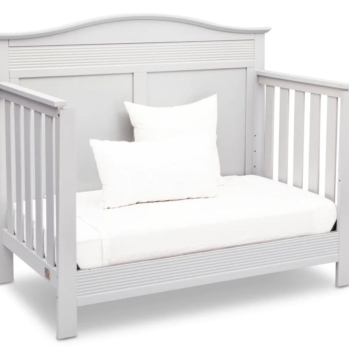 SERTA - CUNA DE MADERA 4 EN 1 BARRET BLANCA