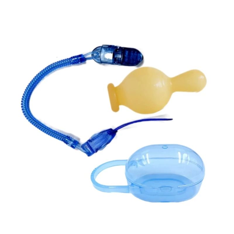 DRMARINOV - Chupete Dr Marinov  ETAPA 2 Y Caja Y  Porta Chupete Azul