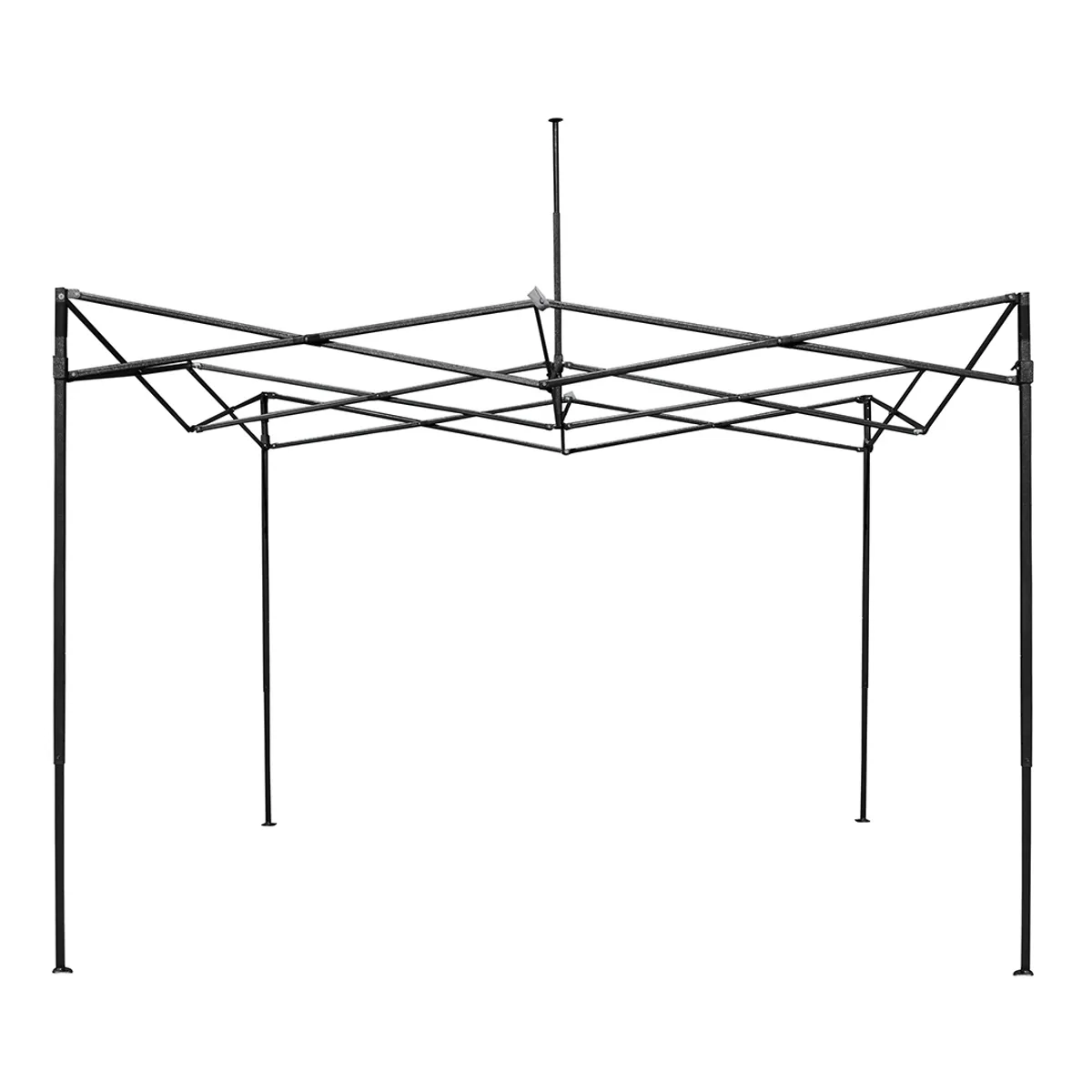 NECTAR - Toldo Plegable Tipo Araña 3x3 m Color Azul  Lona UV y Estructura Metálica