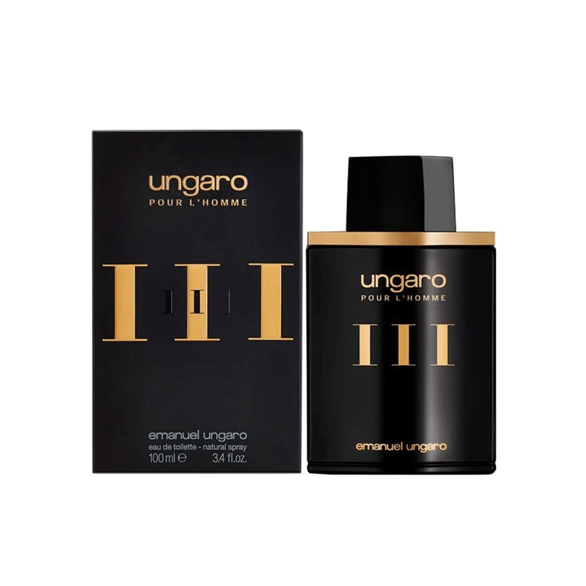 EMANUEL UNGARO - Perfume Ungaro III 100ml Edt Hombre Emanuel Ungaro