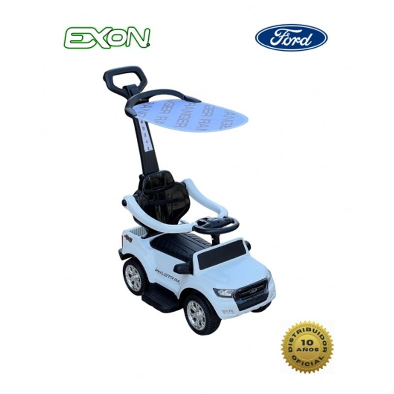 GENERICO - Auto para Niños Correpasillos Ford Ranger Blanco