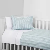 Cubrecama Jacquard Espiga Celeste Cuna