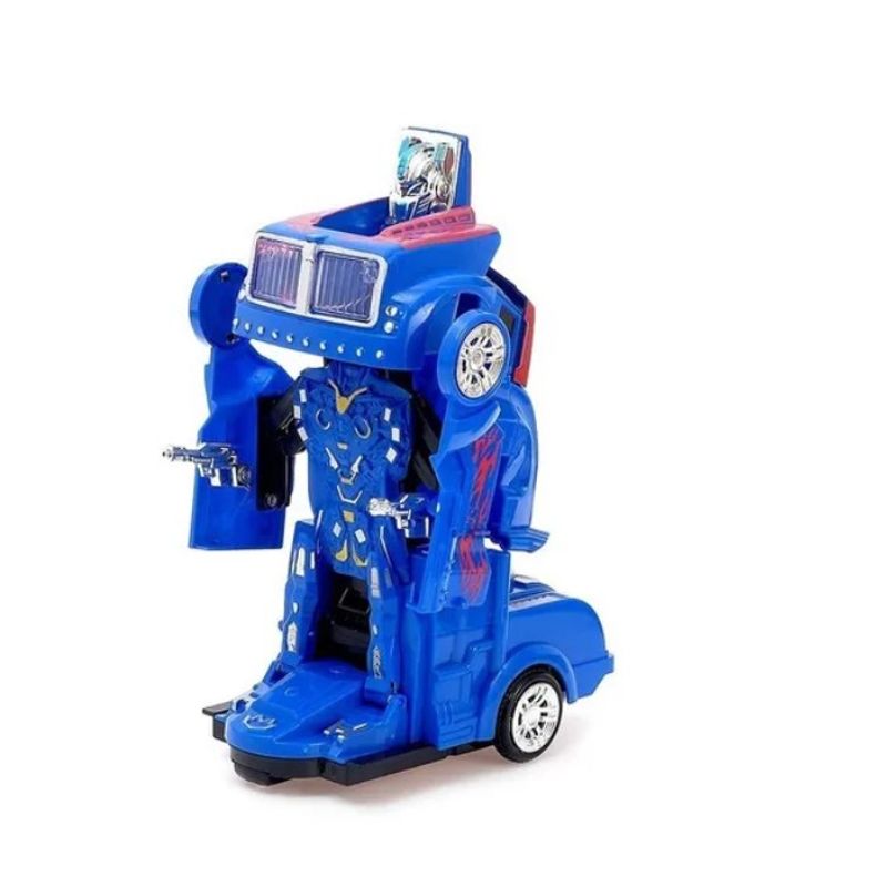 GENERICO - Transformer Camión Optimus Prime con Sonido y Luz
