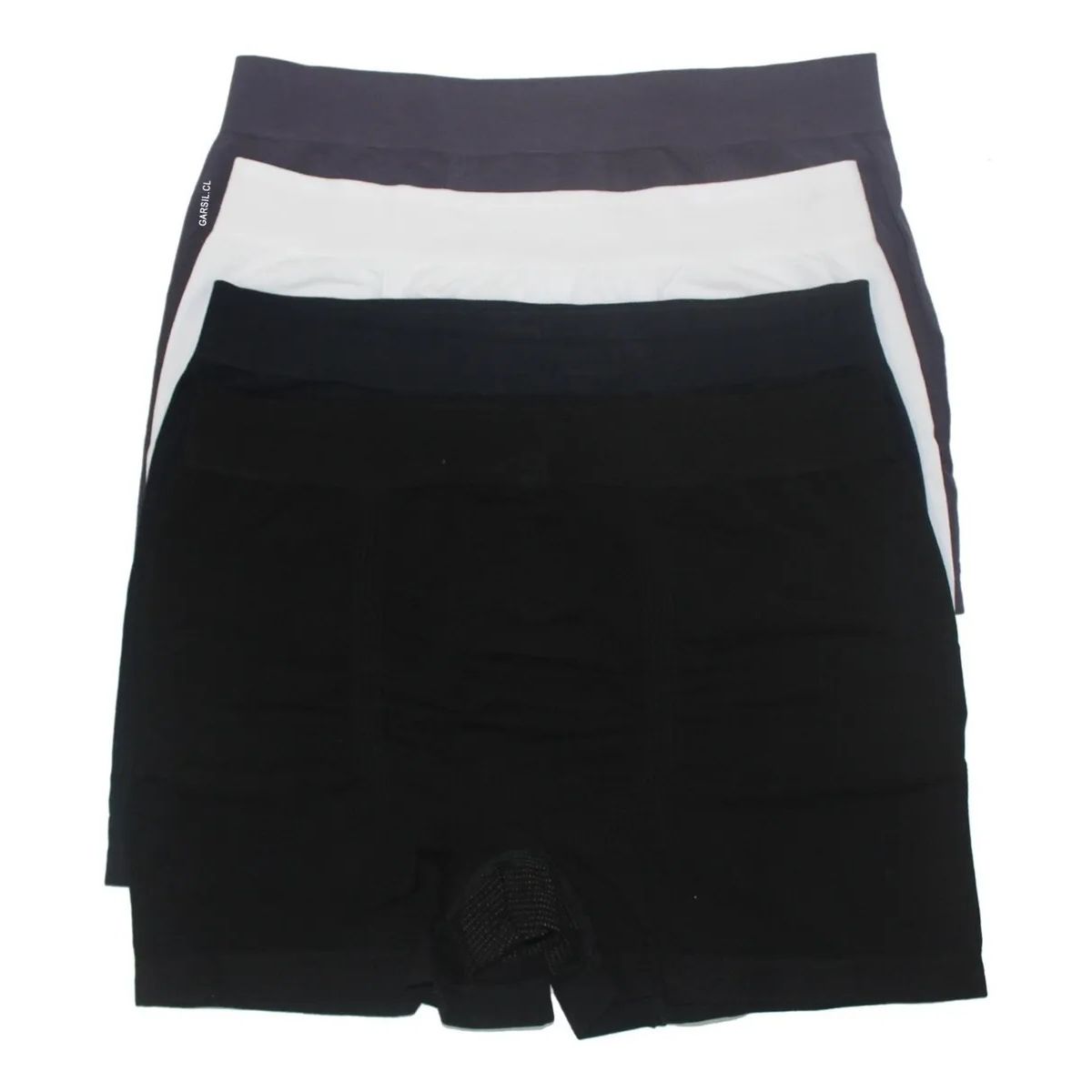 GARSIL - Pack 4 Boxer de Bambu Con Fibra de Cobre Para Hombre - Sin Costuras.