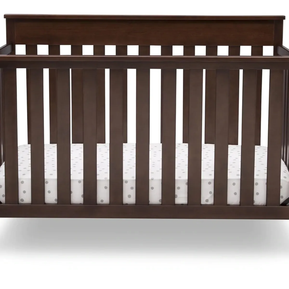 DELTA CHILDREN - CUNA DE MADERA SOLIDA CONVERTIBLE 4 EN 1 KINGSWOOD