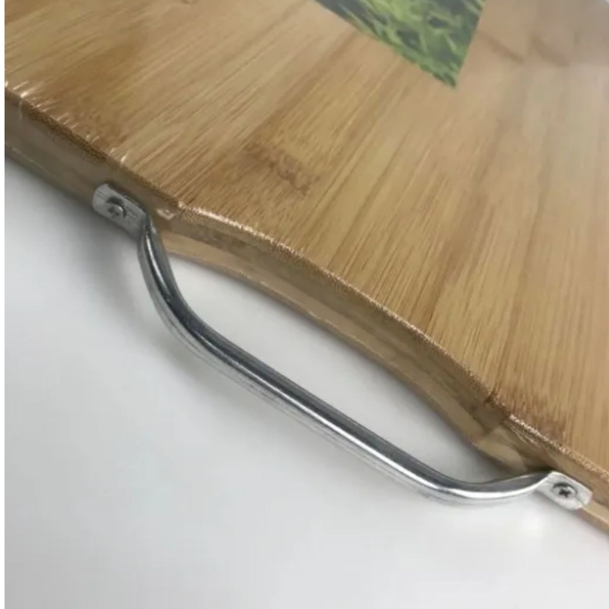 GENERICO - Tabla Bambú Para Cortar Picar Carne Asado 30x40cm