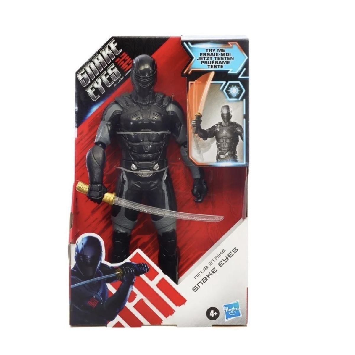 HASBRO - Figura Gijoe Ninja Strike - Gi Joe - Sanake Eyes