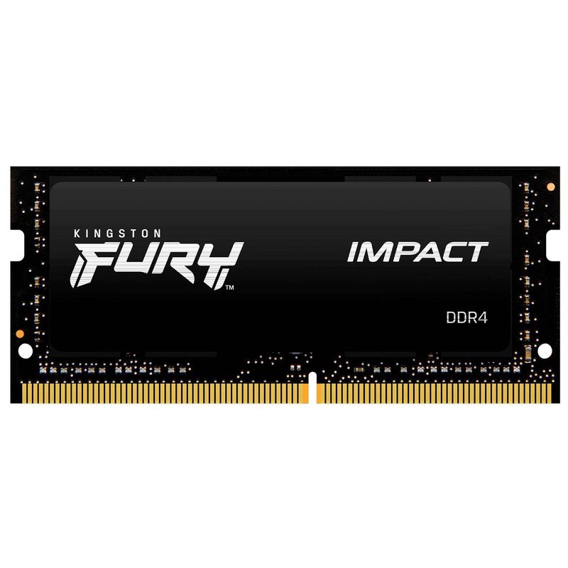 KINGSTON - Kingston Memoria Notebook Fury Impact Ddr4 8gb 3200mhz
