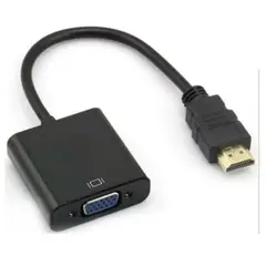 GENERICO - Cable Convertidor Adaptador Vga A Hdmi Full Hd Nuevo