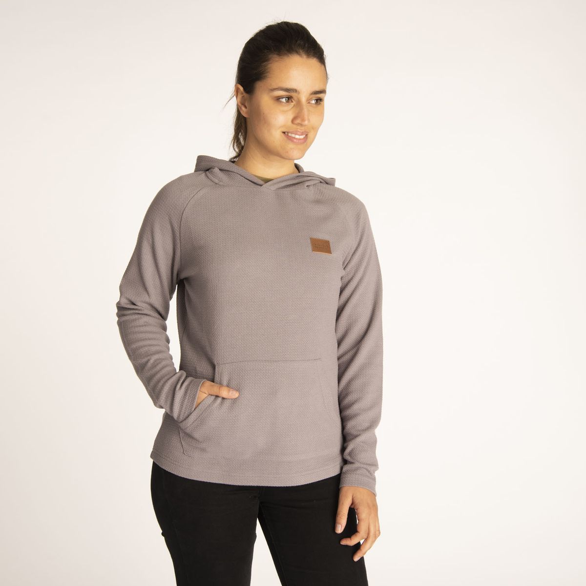 MERRELL - Polerón Mujer Sun Hoodie Gris MERRELL