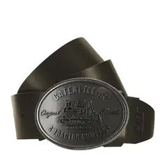 CAT - Cinturón Hombre Fdtn Western Buckle Café