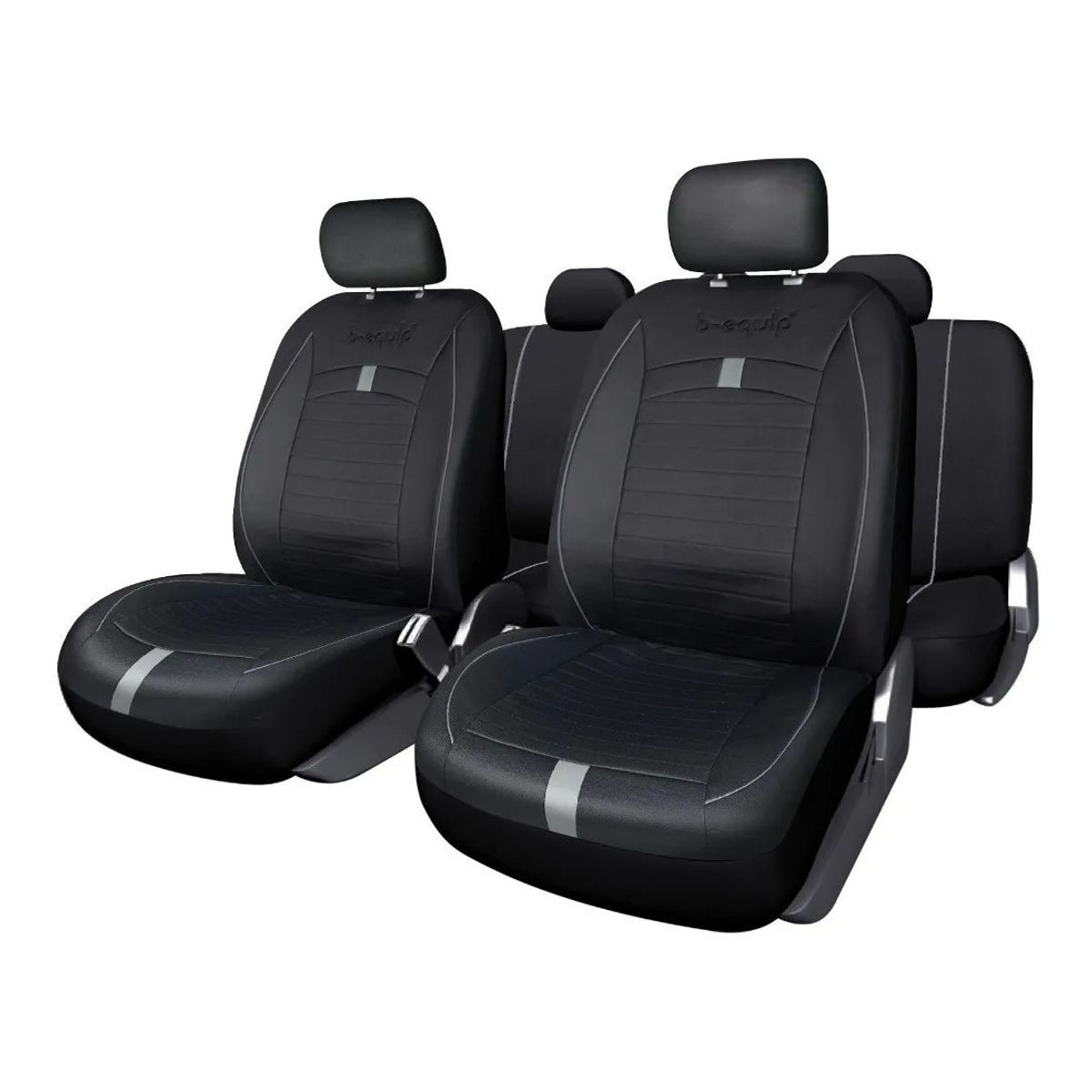 Fundas Universales Cubreasiento Ecocuero B-equip Negro, marca SPARCO - Foto Principal