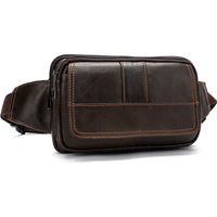 Banano Riñonera De Cuero Genuino Norbinus Unisex Mod Flap