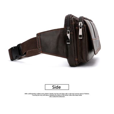 Imagen 2 del producto Banano Riñonera De Cuero Genuino Norbinus Unisex Mod Flap