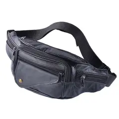 GENERICO - Banano Riñonera Amplia Cuero Genuino Unisex Mod Punto