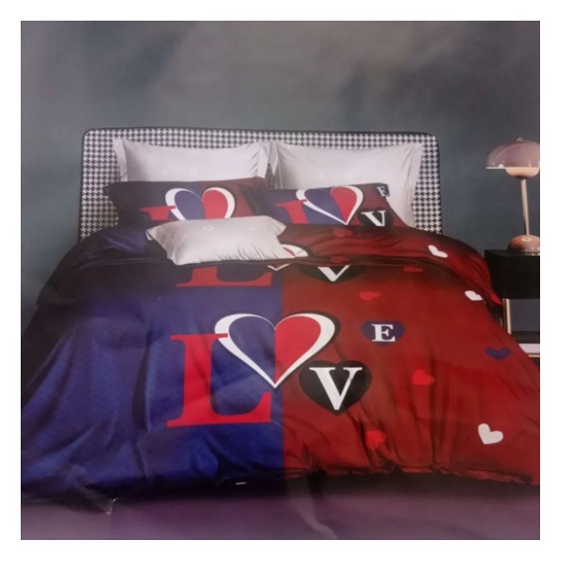 GENERICO - Cobertor de verano de dos plazas de love
