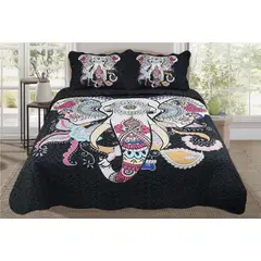 GENERICO - CUBRECAMA QUILT DE VERANO KING - SUPER KIG.