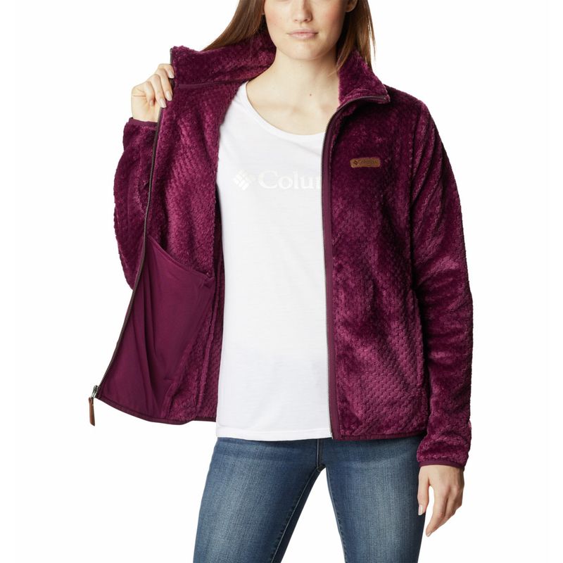 COLUMBIA - Polar Mujer Fire Side Ii Sherpa Rojo COLUMBIA