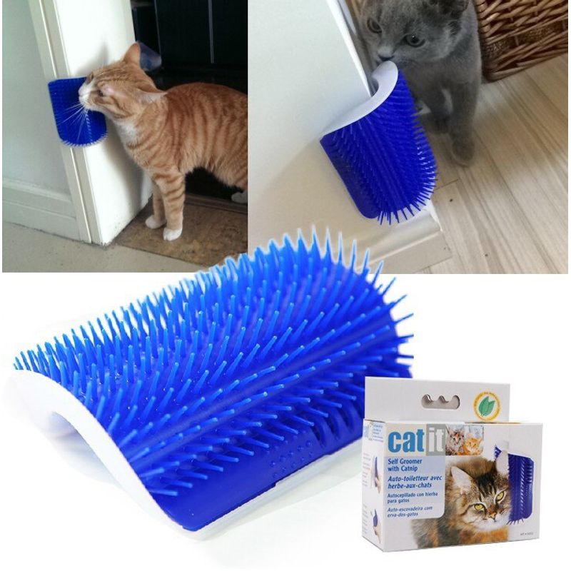 MARBEN PETS - Marben Rascador Gato Self Groomer con Catnip