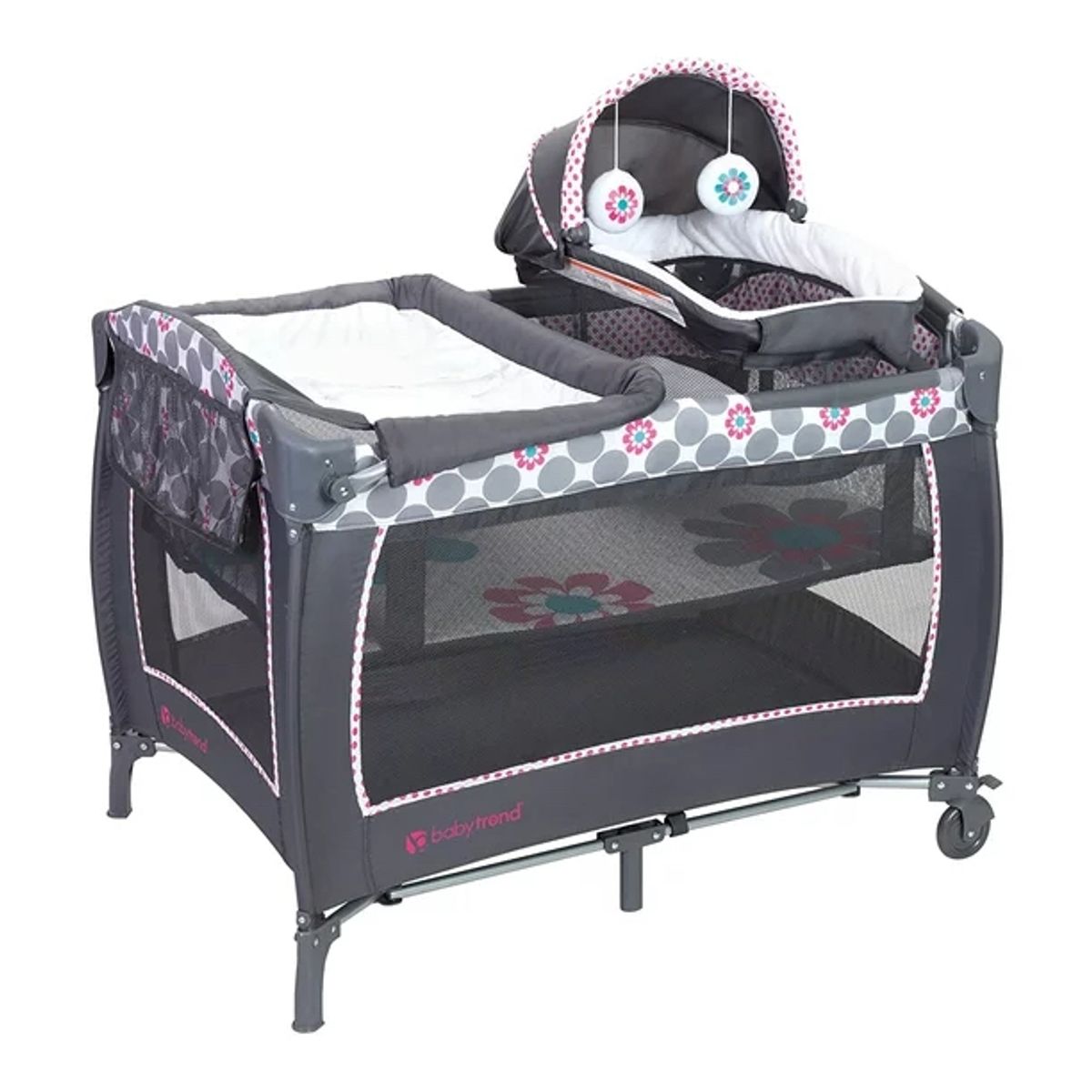 BABY TREND - CUNA CORRAL PACK DASY DOTS DELUXE II