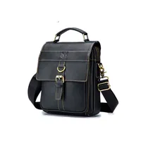 Bolso Bandolera Hombre Cuero Genuino Bull Captain Mod Land