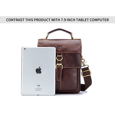 Imagen 2 del producto Bolso Bandolera Hombre Cuero Genuino Bull Captain Mod Land