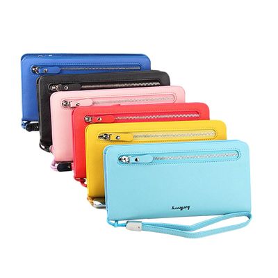 Imagen 2 del producto Billeterachequera Larga Mujer Cuero Pu Mod Orchid