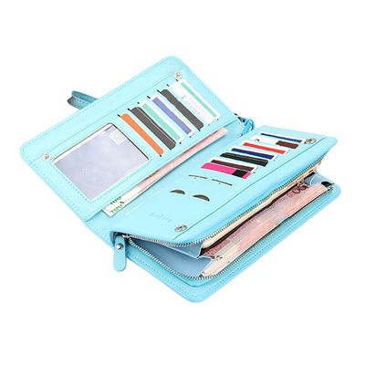 Imagen 2 del producto Billeterachequera Larga Mujer Cuero Pu Mod Orchid