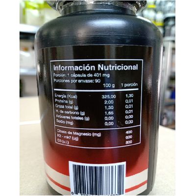 Imagen 2 del producto K2 (mk7) + D3 + Citrato De Magnesio Zeo 90 Capsulas