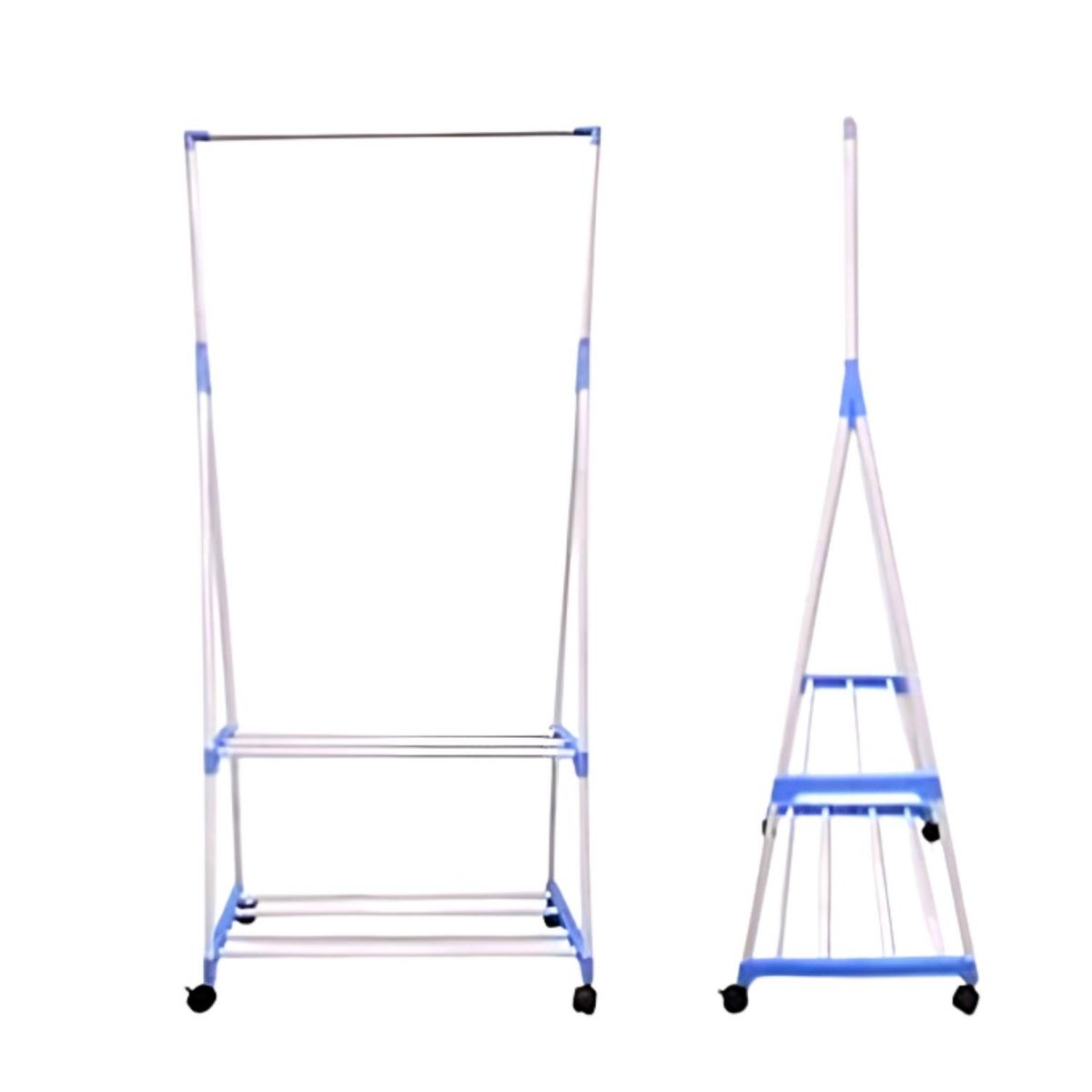 CRUSEC - Perchero Organizador De Ropa Triangular Con Zapatero