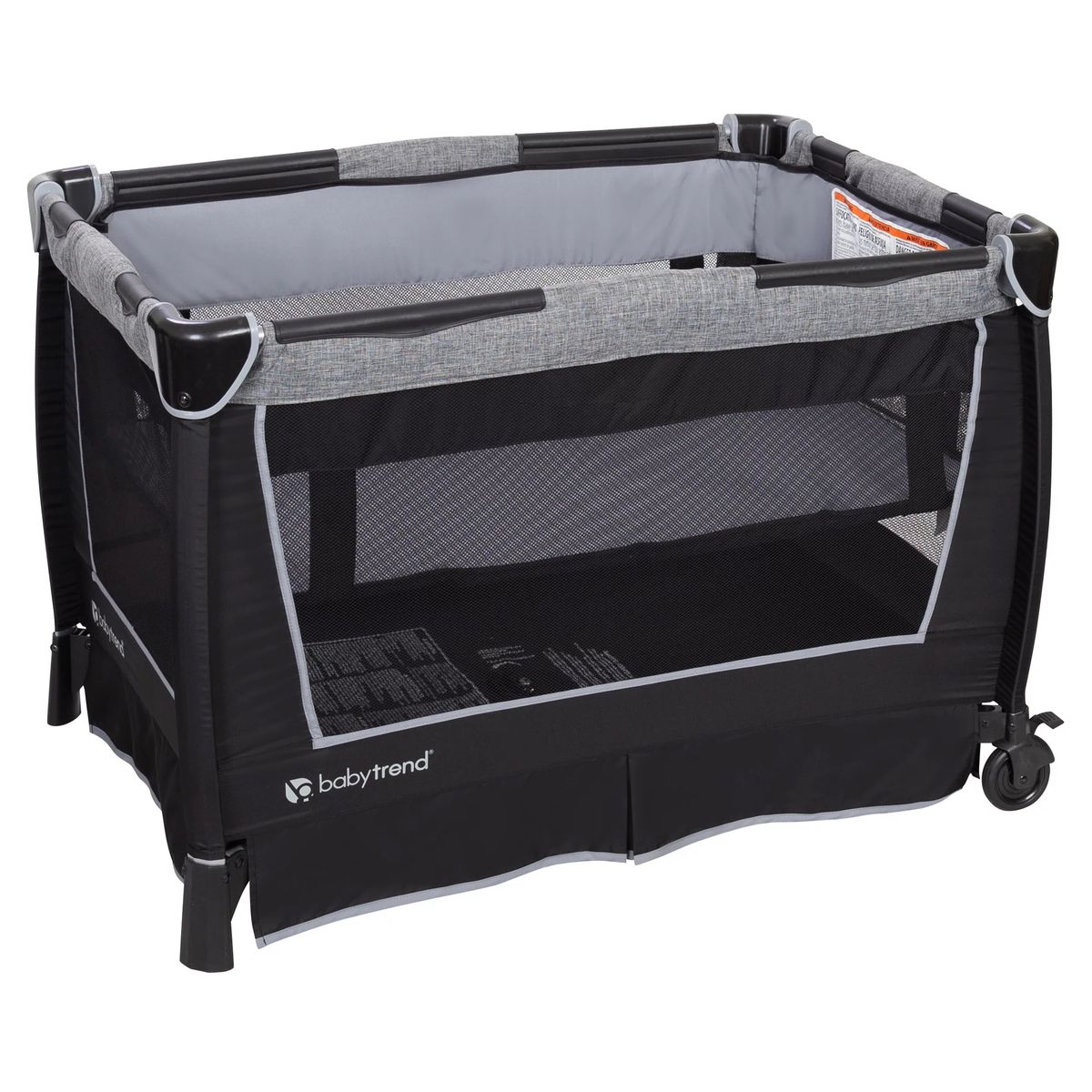 BABY TREND - CUNA CORRAL PACK  PLAY WISHPER GRAY BABY TREND