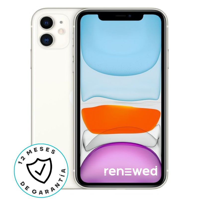 APPLE - iPhone 11 64 gb Blanco - Reacondicionado