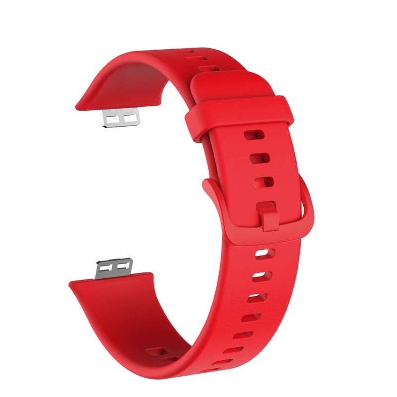 GENERICO - Correa Pulsera Para Huawei Watch Fit Rojo