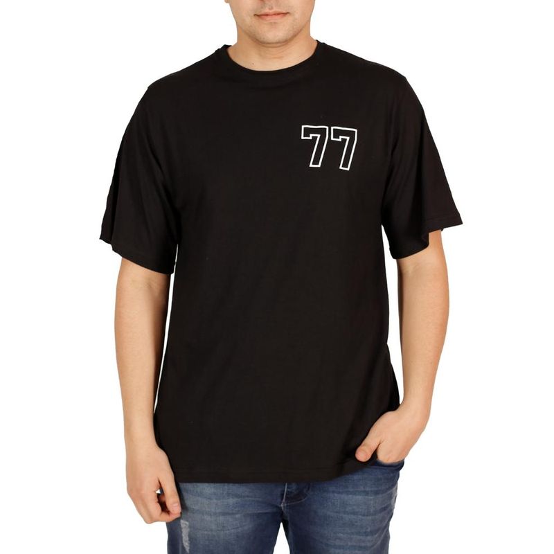 PEROE - Polera Cooper II Negra Oversize Peroé.