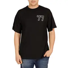PEROE - Polera Cooper II Negra Oversize Peroé.