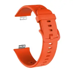 GENERICO - Correa Pulsera Para Huawei Watch Fit Naranja