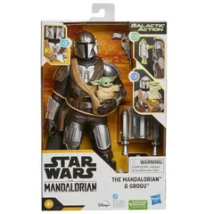 STAR WARS - FIGURAS ELECTRÓNICAS FAN GALACTIC ACTION THE MANDALORIAN & GROGU