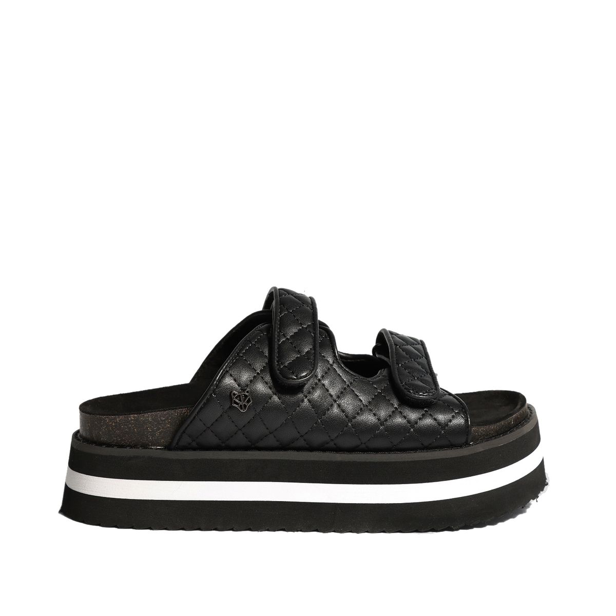 GOTTA - Sandalia Mujer Plataforma Negra 15262