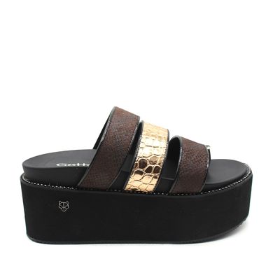 Imagen 1 del producto Sandalia Plataforma Café Mujer 15662