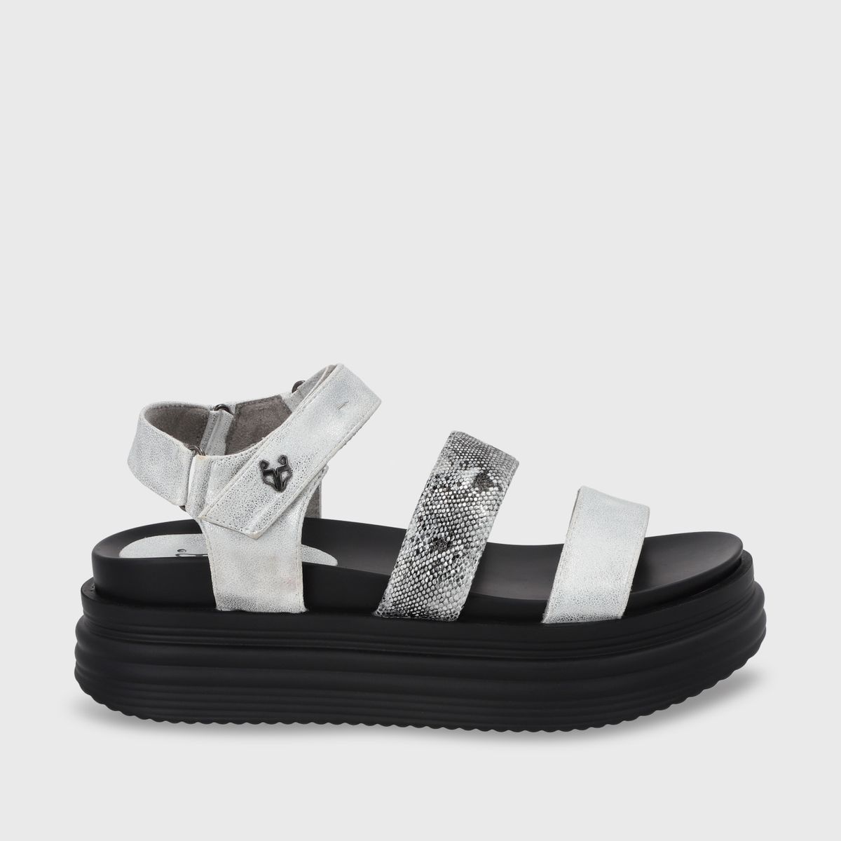 GOTTA - Sandalia Plateada Plataforma Mujer 15711 Gotta