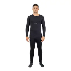 HARDWORK - Conjunto Primera Capa Hw Patagonia Spandex Negro