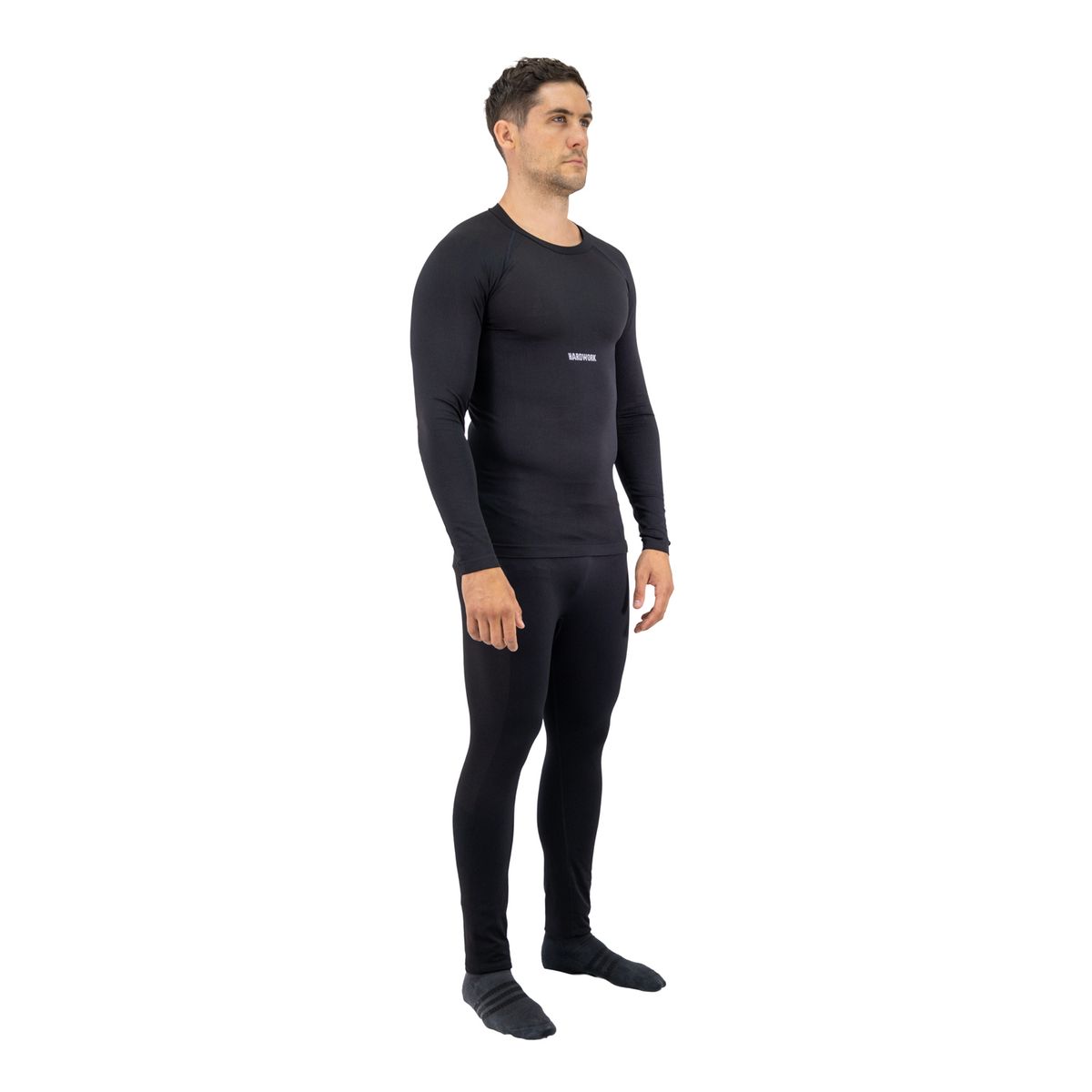 HARDWORK - Conjunto Primera Capa HW Patagonia Spandex Negro