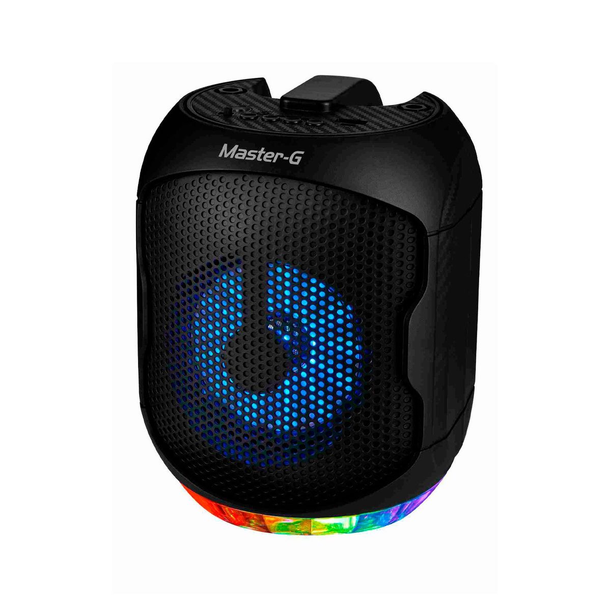 MASTER G - Parlante Karaoke Master-G 4" Spyder MP3 Radio FM MicroSD USB