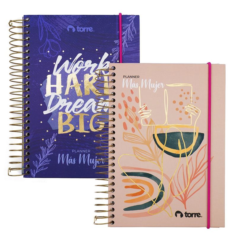 TORRE - Agenda Planner Espiral Torre Más Mujer