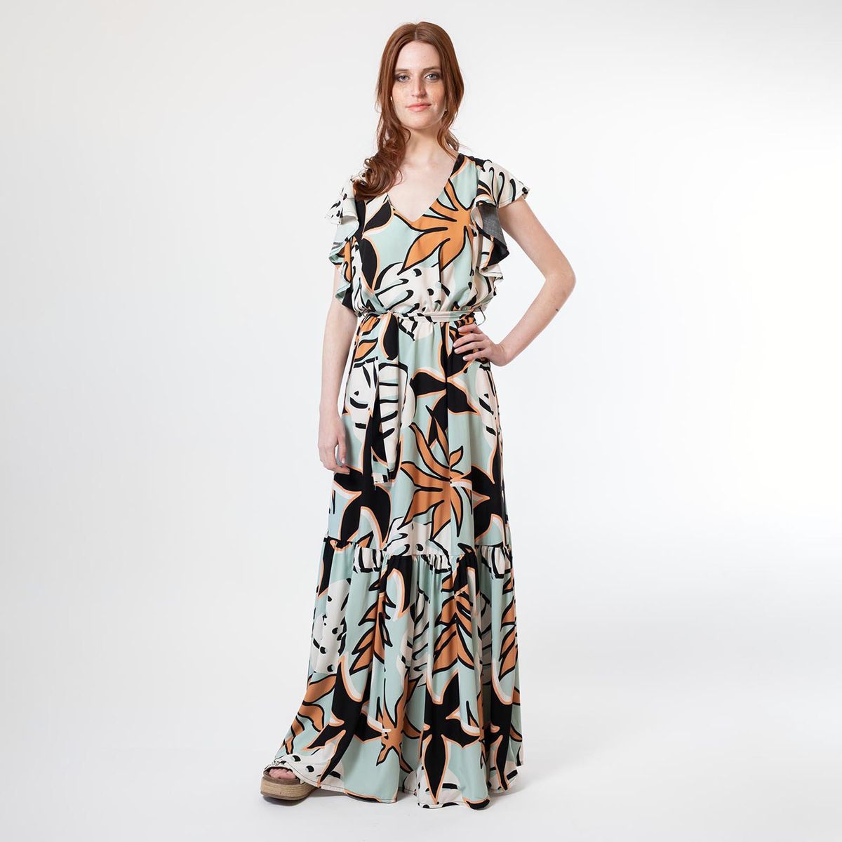 NATALIA SEGUEL - Vestido Diana Tropical Natalia Seguel