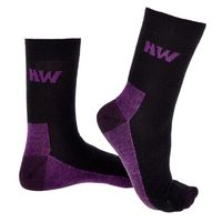 Calcetin HW Incopper Algodon Mujer Negro