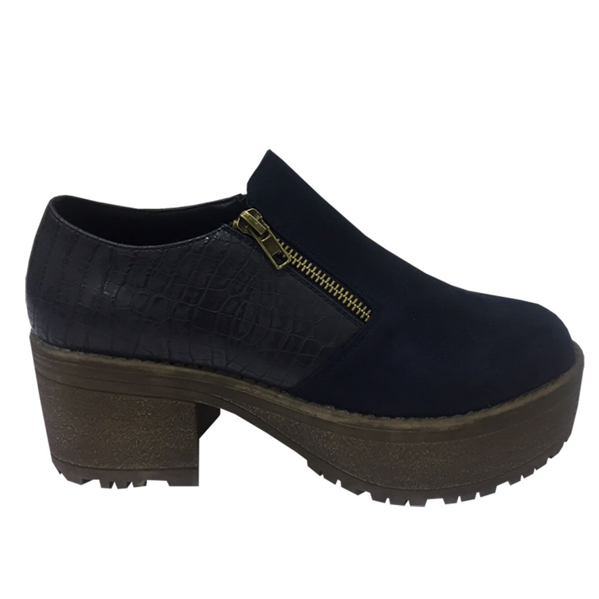 TODOPIEL - Mocasin Mujer Azul Todopiel