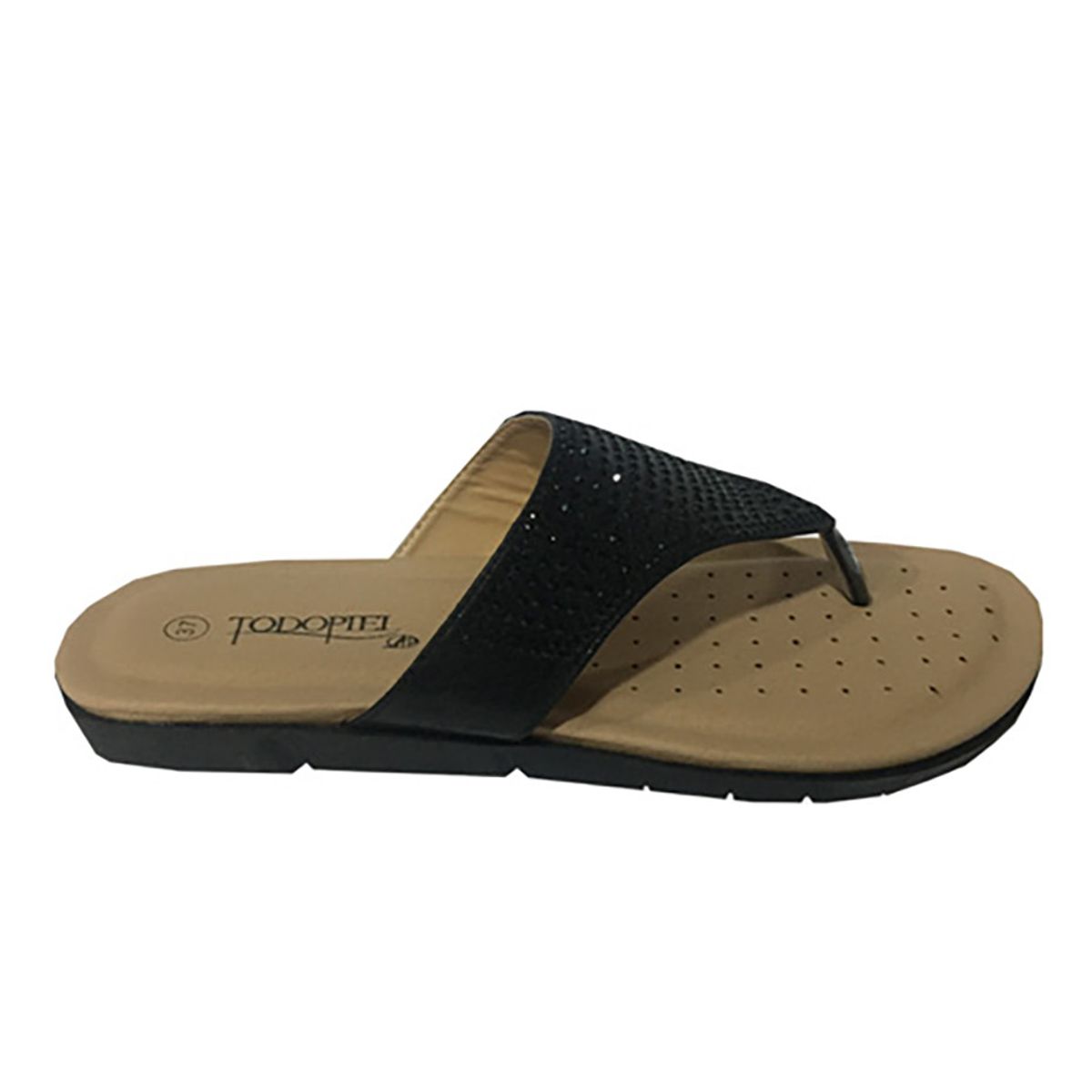 TODOPIEL - Sandalia Mujer Negro Todopiel