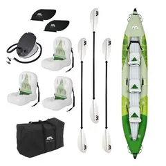 AQUA MARINA - Kayak inflable / Betta Triple Leisure / Kayak 3 personas
