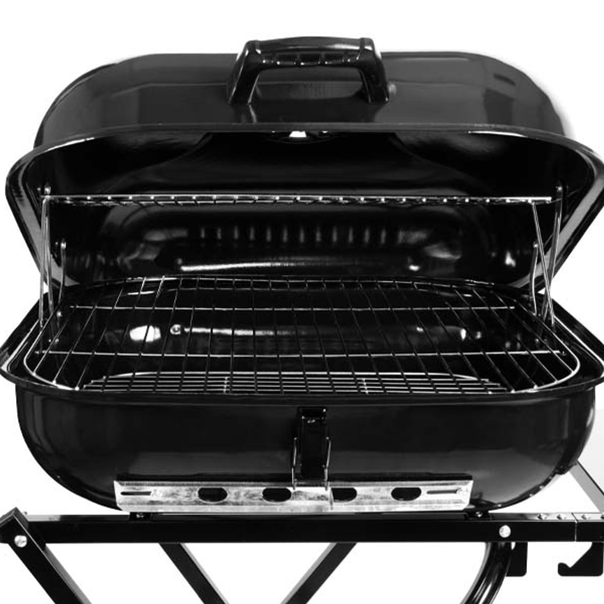 MONNO - PARRILLA PLEGABLE CON RUEDAS